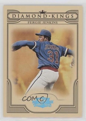 2008 Donruss Threads Diamond Kings Platinum 10/25 Fergie Jenkins #DK-35 HOF z7d