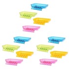  3 Count Lotion Soap Dispenser Shower Dish Bathtub Holder Creative