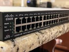 Cisco SG500X-48P 48-Port Gigabit PoE+ Switch L3 Stackable Managed TESTED WORKING