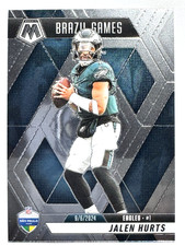 JALEN HURTS Philadelphia Eagles 2025 Panini Mosaic INTERNATIONAL GAMES Card #267