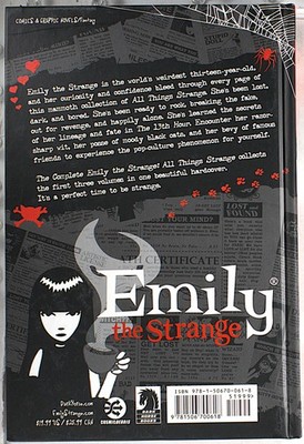 The Complete Emily The Strange, 2016 1st print, out of print, nm