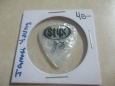 STYX J.Y. JAMES YOUNG AUTHENTIC 21 GUITAR PICK
