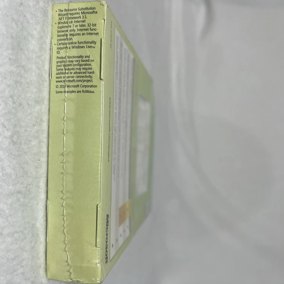 Microsoft Project Standard 2010 Sealed 076-04529 - Image 4 of 4