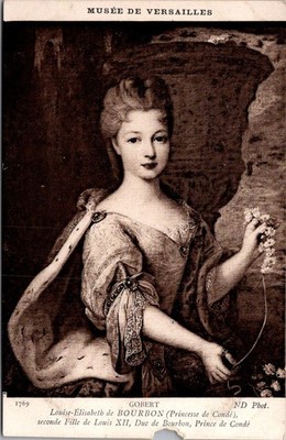Musee De Versailles Louise-Elisabeth de Bourbon Princess de Conde Postcard