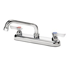 Krowne 13806L 8 in Deck Mount Faucet w/ 6 in Spout