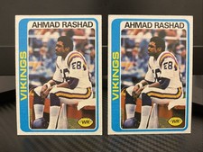 Ahmad Rashad, 1978 Topps, #125, Minnesota Vikings, (kk)