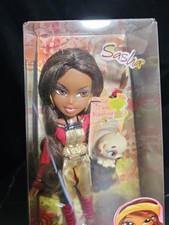Bratz Pampered Petz Sasha bambola Posh Pup Bobbling Head nuovo con scatola 