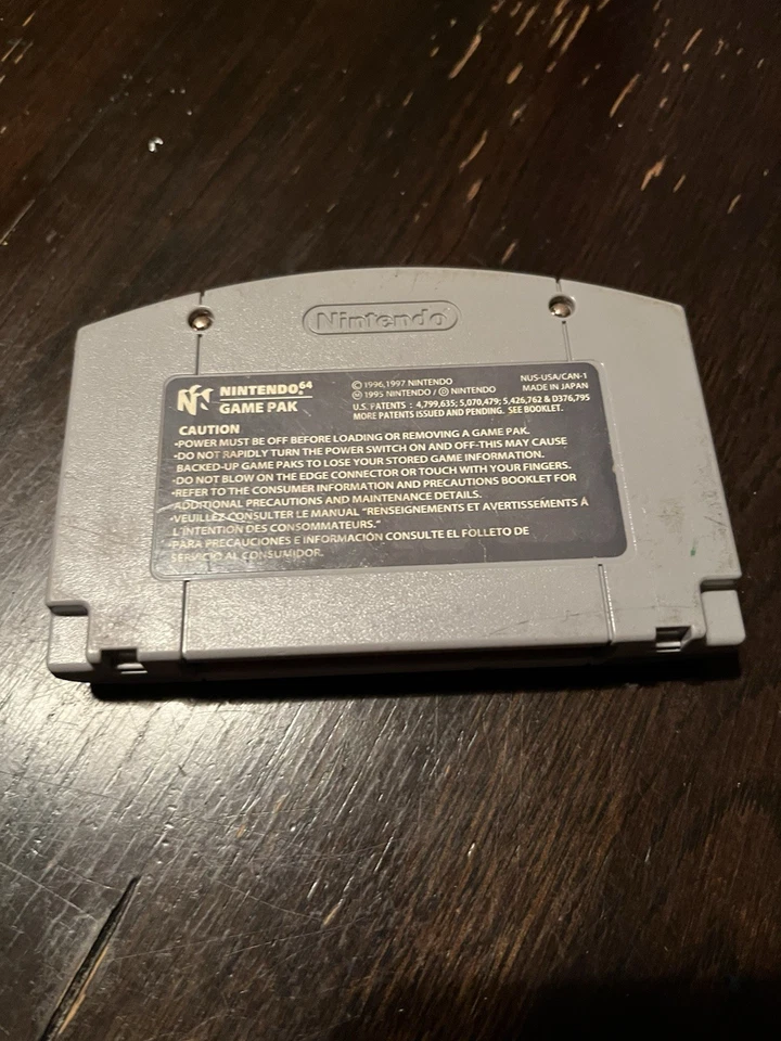 Cartucho de juego a presión Pokémon Nintendo 64 Foto 2 de 2