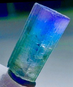 Rare Tri-Color  Tourmaline Crystal Natural Raw Rough Specimen Matrix Protection