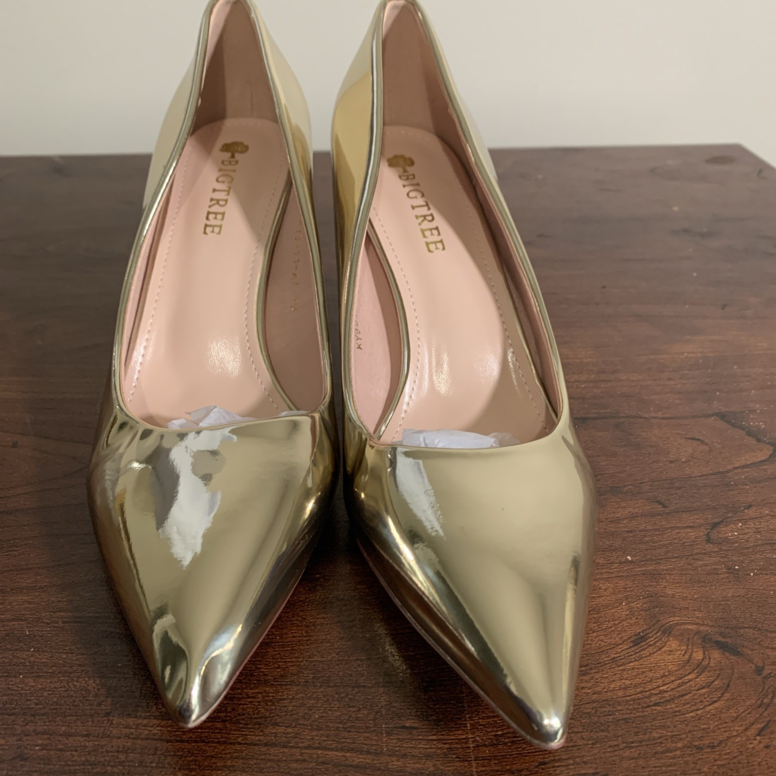 BIGTREE Shoes Classic Pumps Patent Leather Women Pumps Fashion Women Wedding