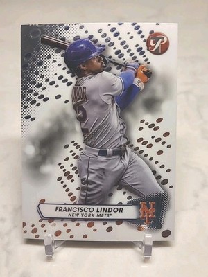 2023 Topps Pristine - Francisco Lindor #116 METS