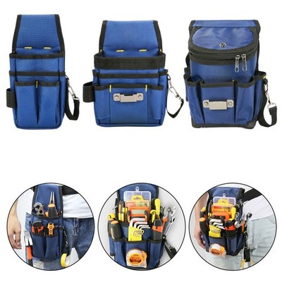 Electrician's Lightweight Tool Pouch with Adjustable Belt for Convenience