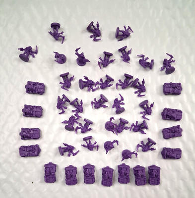 RISK Warhammer 40,000 - ALL Genestealer Cult minis - 40K Board Game Hasbro