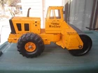 Vintage Mighty Tonka Orange Roller No. 3910 Construction Toy, 15.5"