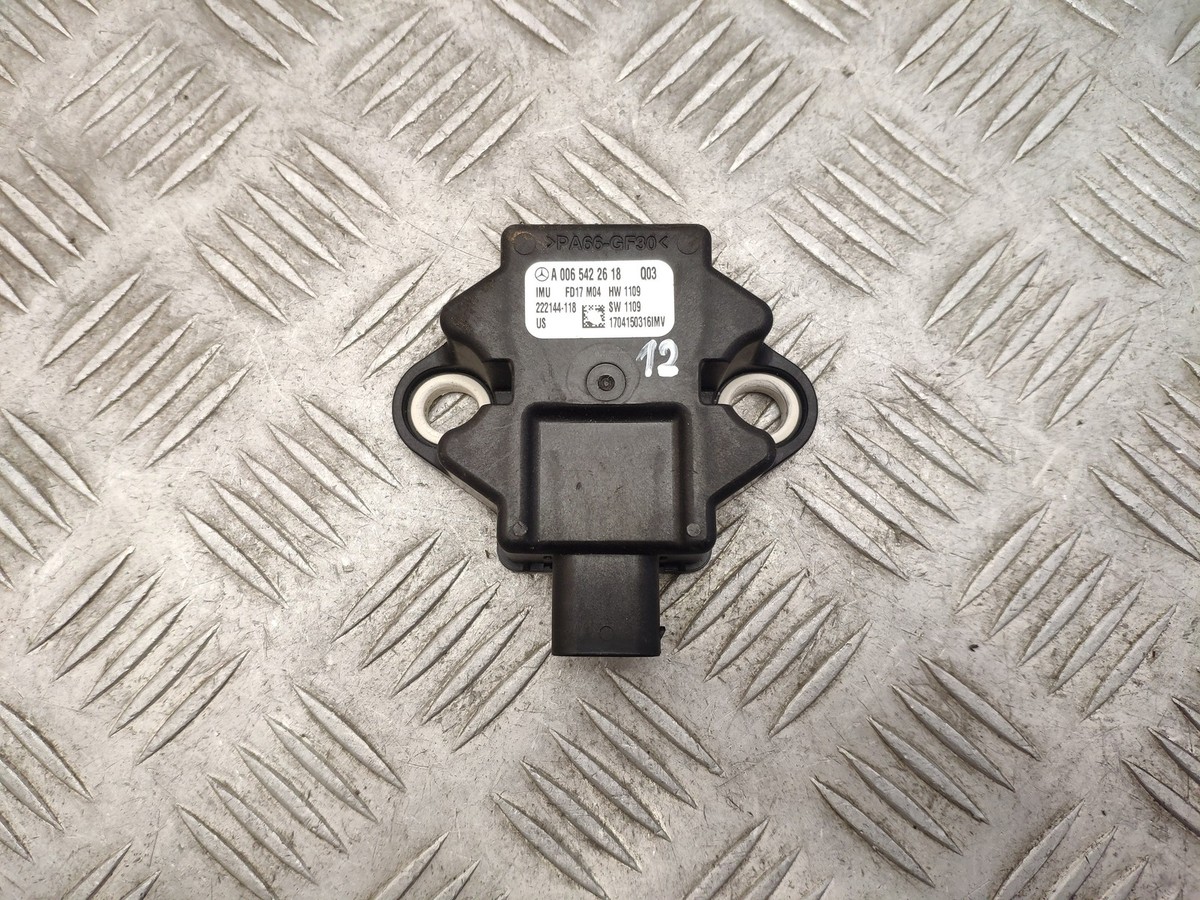 メル51172 MERCEDES-BENZ GLE W166 Acceleration Sensor A0065422618 | eBay