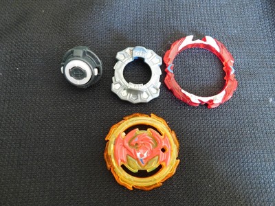 Beyblade Phoenix 10FR Spinner Complete Hasbro Red Fire Bird