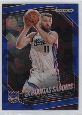 2024-25 Panini Prizm Black Blue Ice Prizm 69/125 Domantas Sabonis #109 1yj