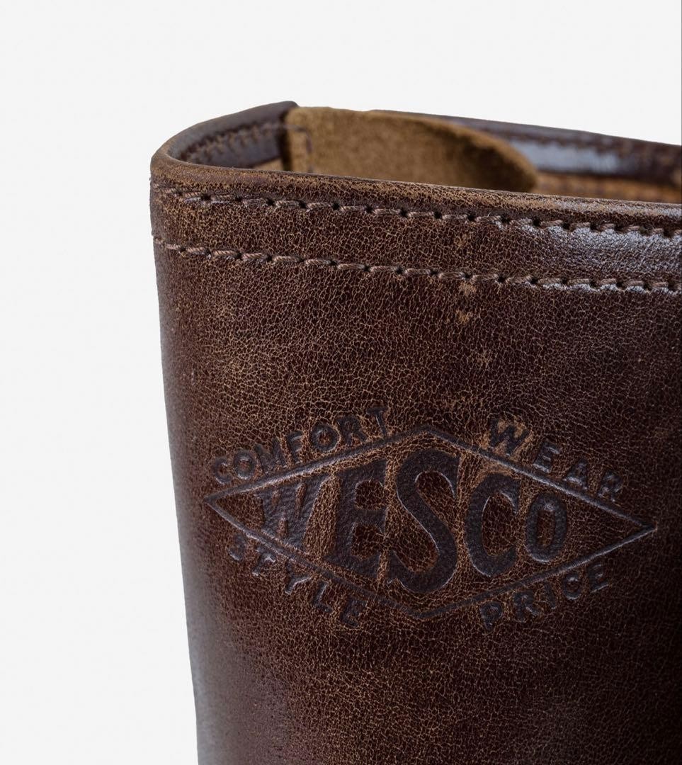 Rare Special Order WESCO Mister Lou Horsehide Engineer Brown Boots USED US 9.0 image 4