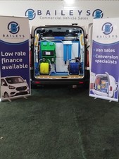 Ford transit custom Window Cleaning Van 650 litre tank