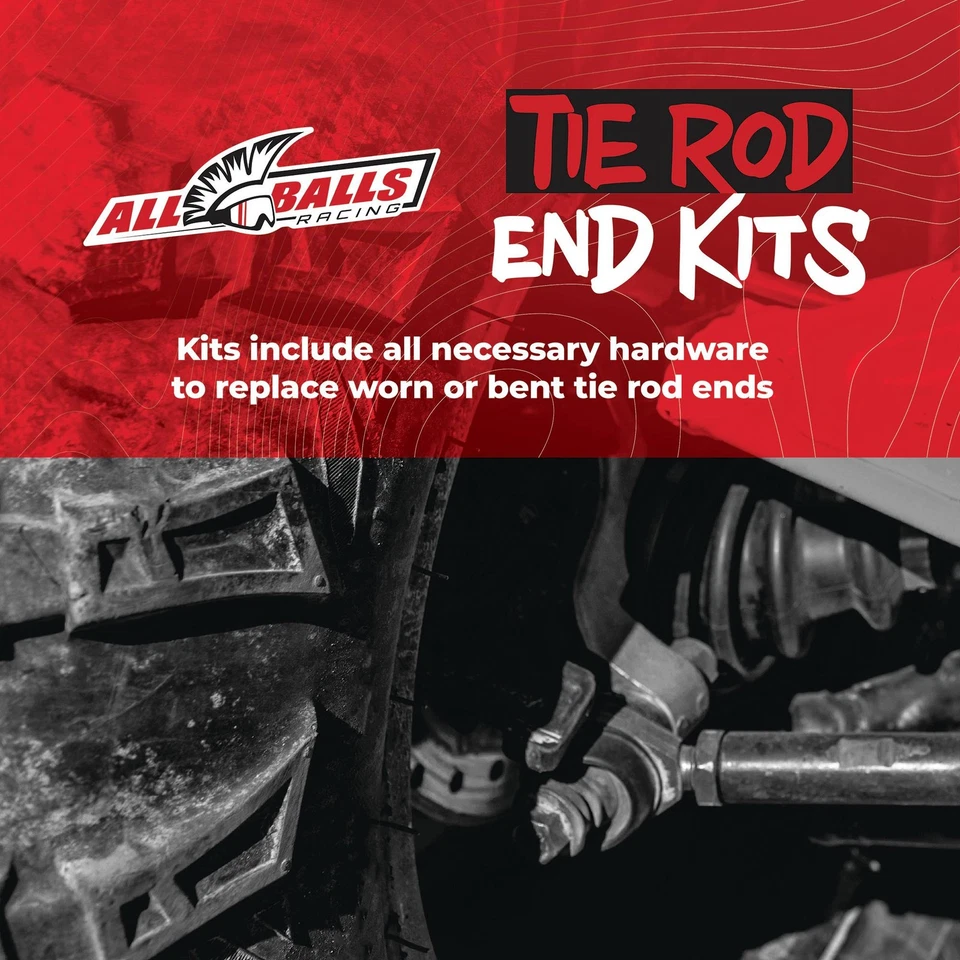 All Balls Tie Rod End Kit 51-1045 For Kawasaki KRF 750 Teryx 4x4 08-13 - Изображение 3 из 4