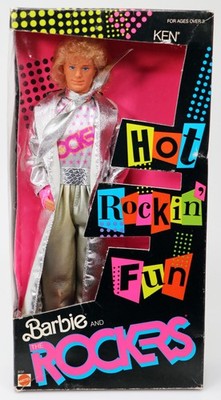 ♛Vintage◈ Barbie&Ken ♢♦OnParade!◈稀少♦♢ Vintage Barbie and the Rockers Ken Doll 1986 Mattel NRFB #3131 | eBay