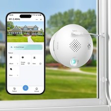 3MP 2K Window Camera 2.4GHz Indoor Cameras for Home Security Night Vision