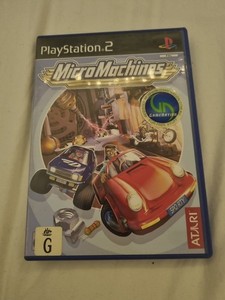 Jeu Micro Machines Pour PlayStation 2 - Version PAL Complète, Bon état