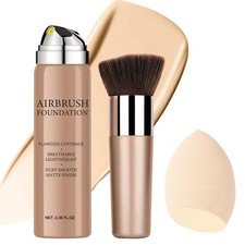 Airbrush Foundation Makeup Spray, Long Lasting 2.36 Fl Oz Pack of 1 , Nude