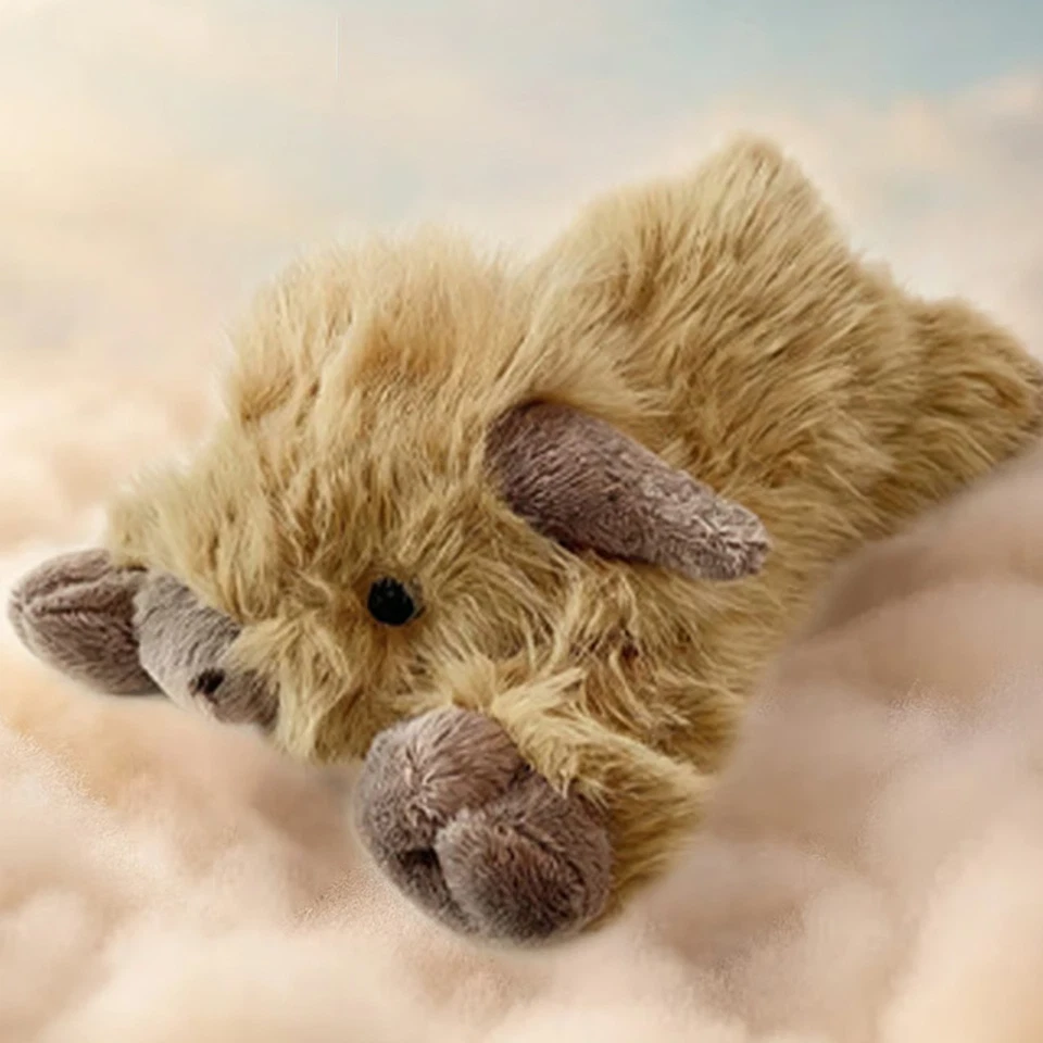 35/45/53CM Highland Cow Plush Pillow Weighted Stuffed Animal Warm Gift AU 🎁 - image 2 of 4