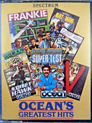 SINCLAIR ZX SPECTRUM -- OCEAN`S GREATEST HITS (OCEAN)