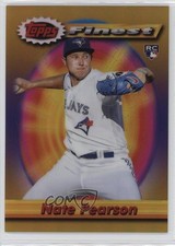 2021 Topps Finest Flashbacks Gold Refractor 27/50 Nate Pearson #196 Rookie RC