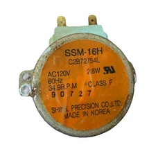 C2B72754L / SSM-16H Whirlpool Microwave Circulating Motor 120v 60Hz 2.8W Genuine