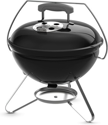 Weber Smokey Joe 14'' Charcoal Grill-Portable Compact Charcoal BBQ Kettle w/Tuck 