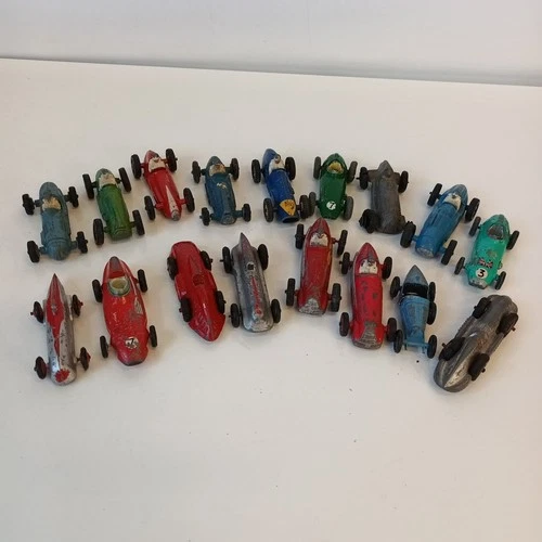 Job Lot Vintage Corgi Dinky Crescent  Racing Cars