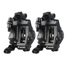 ZOOM Hydraulic Disc Brake Calipers HB-100 MTB Bike Disc Brakes Front Rear Ca...