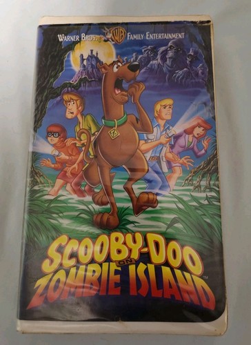 Scooby-Doo on Zombie Island and Scooby Doo And The Cyber Chase VHS Clamshell Lot - Picture 3 of 8