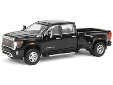 2022 GMC Sierra 3500 Denali Dually BLACK Exclusive 1:64 GREENLIGHT 51678A