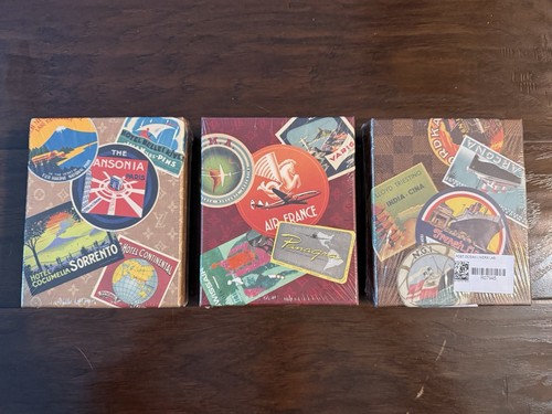 SEALED Louis Vuitton Airlines / Hotel / Ocean Liners Labels Sticker Postcards