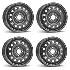 4 Stahlfelgen Alcar 8200 6.0Jx15 ET52,5 4x108 für Ford Fiesta Focus Fusion