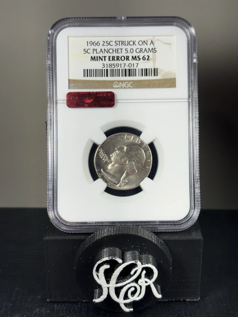 Washington Quarter Grade MS 62 US Coin Errors for sale | eBay
