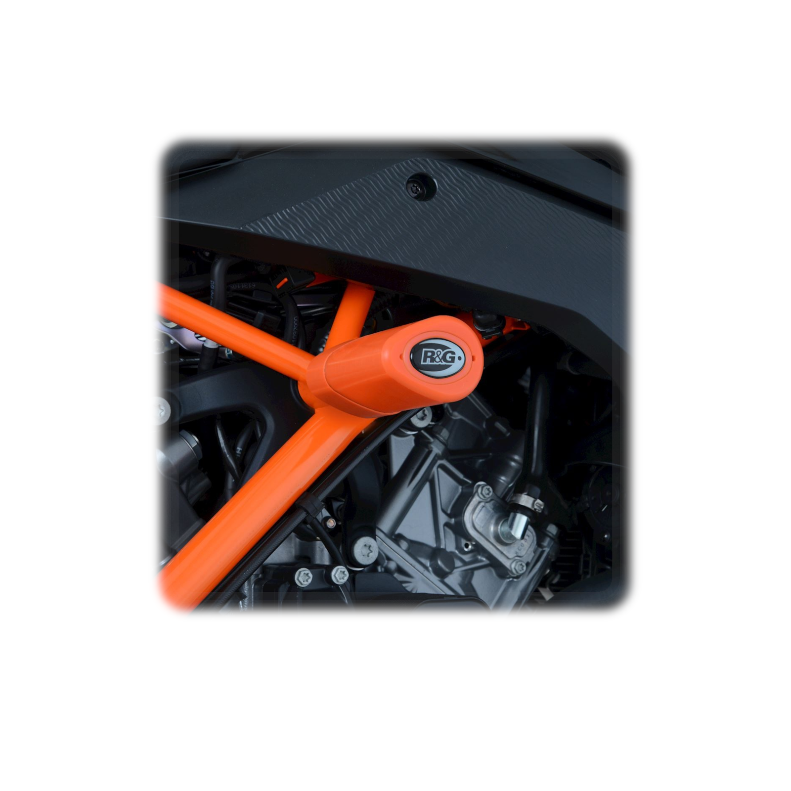 Crash Protectors for KTM 1290 Super Duke R 2014-2019 Aero Orange R&G