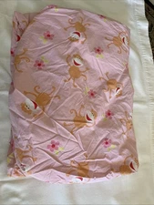 COMPANY KIDS (STORE) 100% COTTON SIZE FULL FITTED SHEET PINK WITH MONKEY DESIGN