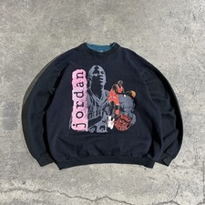 Vintage Michael Jordan Chicago Bulls Crewneck Sweatshirt Size XL 90s NBA