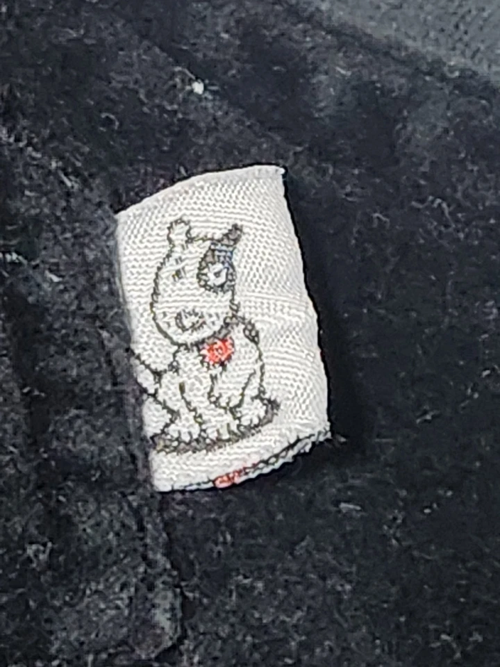 Vestido de terciopelo negro con copos de nieve bordado/talla 24 meses Sprockets bebé niña Foto 2 de 4