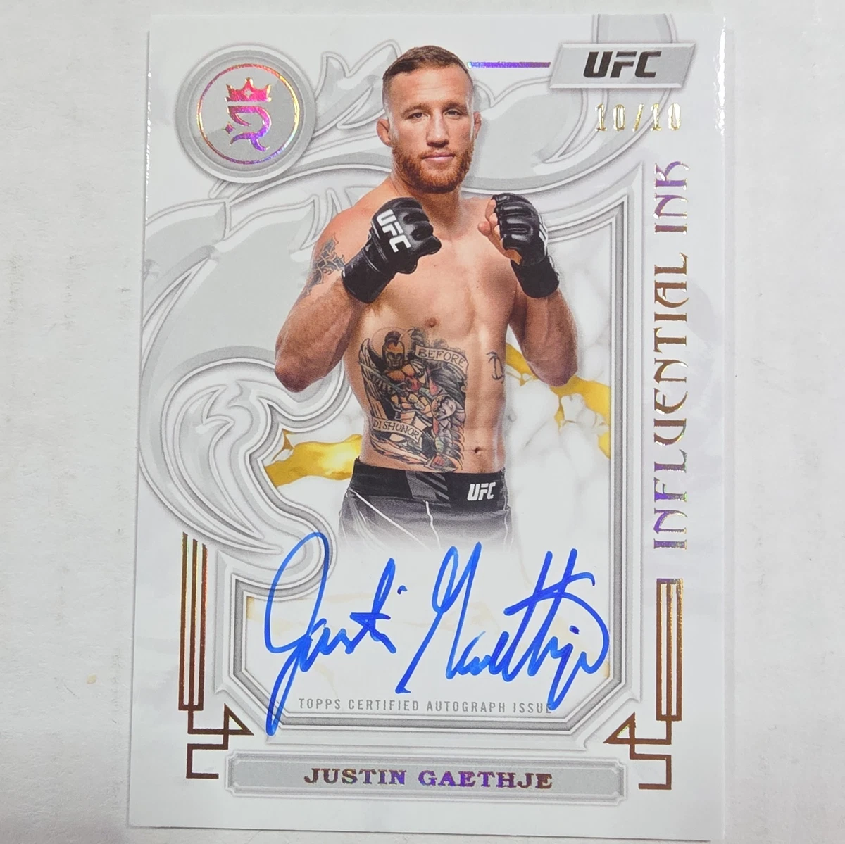 Justin Gaethje Trading Cards for sale | eBay