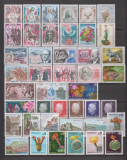 MONACO 1974 COMPLETE YEAR SET (50 STAMPS +2  BLOCK)S MNH - SEE 2 PICTURES
