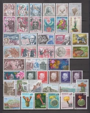 MONACO 1974 COMPLETE YEAR SET (50 STAMPS +2  BLOCK)S MNH - SEE 2 PICTURES