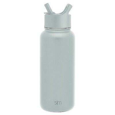 Simple Modern Summit 32oz Stainless Steel Water Bottle with Straw Lid  Seaglass