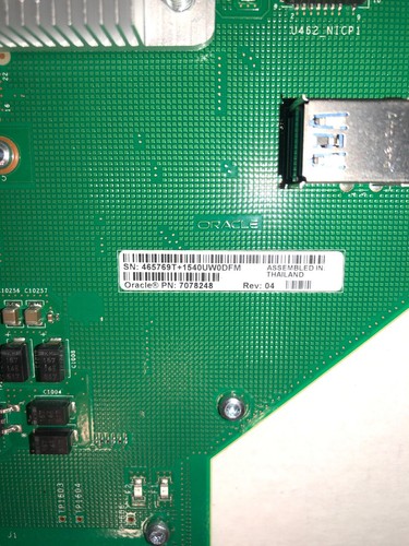 ORACLE SUN Genuine 7078248 I/O Rear Board Assembly T5-4 T5-8 - TESTED !! - Afbeelding 3 van 4
