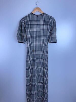 CLANE DESIGN Other Long Sleeve Dress 1 Rayon Black Check CLANE DESIGN Other Long Sleeve Dress 1 Rayon Black Check